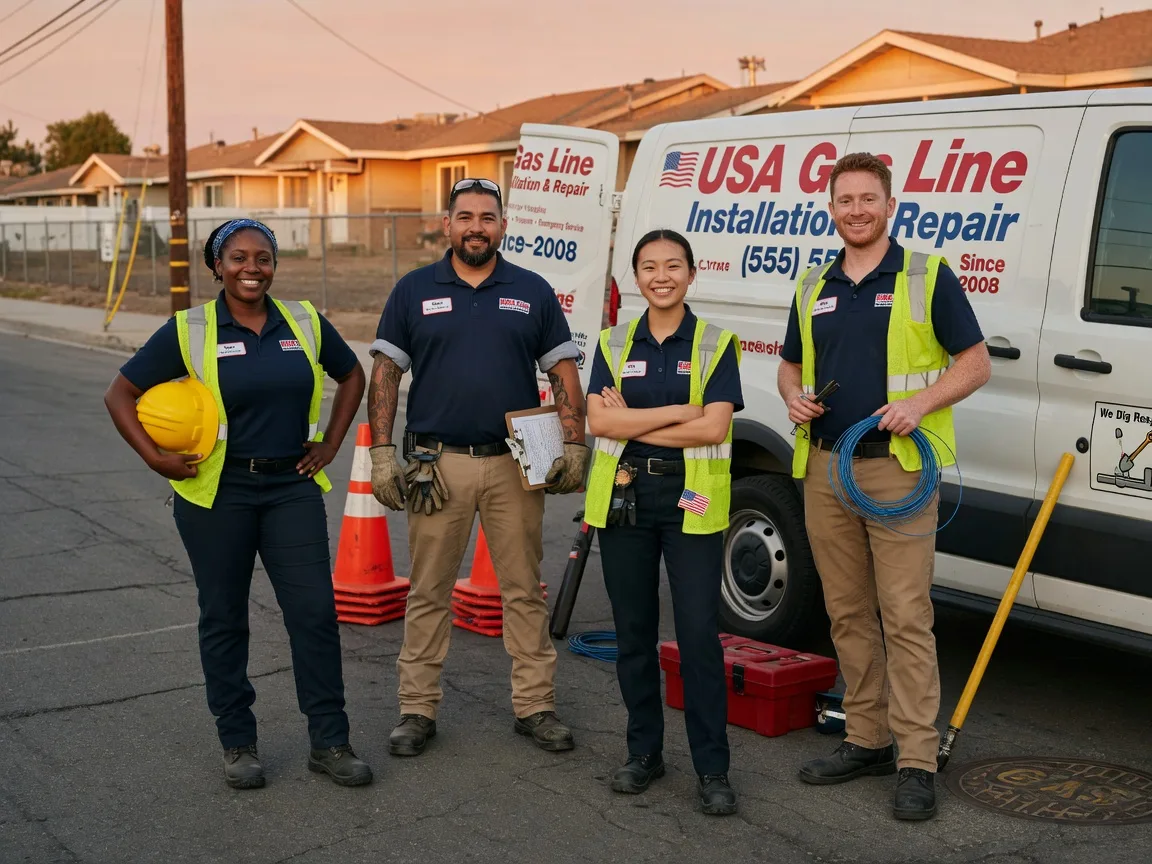 Gas Line Installation company in Alanreed, TX